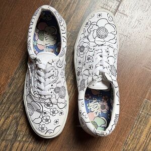 Vans Era U-Color Floral Shoes -Size 10